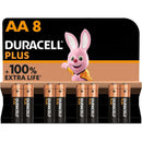 Duracell Plus AA Alkaline Batteries (8 Pack) 1.5V LR6 MN1500 Accessories Devices