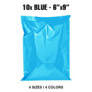 iSOUL Poly Mailing Bags - Mixed 50 Colours in 4 Sizes - Durable, Secure, Tamper-Proof - 50 Pack delivery bags postage bags postbag mailing bag