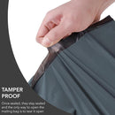 50 Mixed Size Grey Mailing Bags, Postage Bags for Clothes, Self-Seal Closure Parcel Bags 5 Sizes Small to Large Postal Bags 10 Each delivery bags postage bags postbag