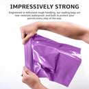 Mixed Size Multi Pack Color Mailing Bags, Self Seal 4 Size Strong Waterproof Poly Plastic Envelopes for Parcels, Packaging, Small, Medium, Large Mail, Shipping Delivery Bags
