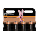 Duracell Plus Power C Size Alkaline Batteries | 4 Pack