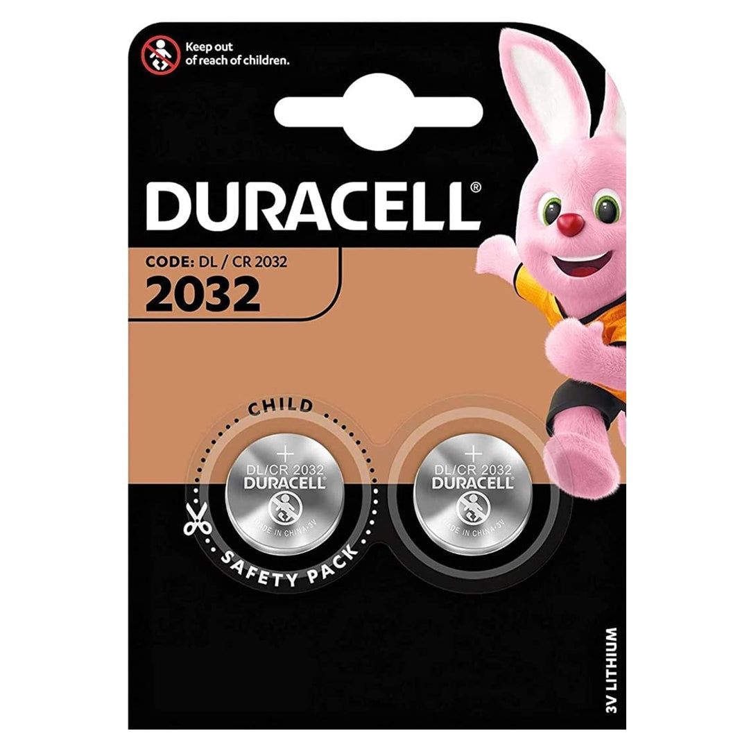 Duracell 2032 Lithium Coin Battery 3V | 2 Pack