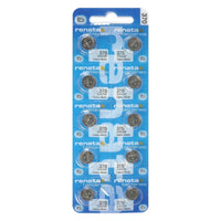 Renata 370 Watch Battery 1.55 V Swiss Made | 10 Pack