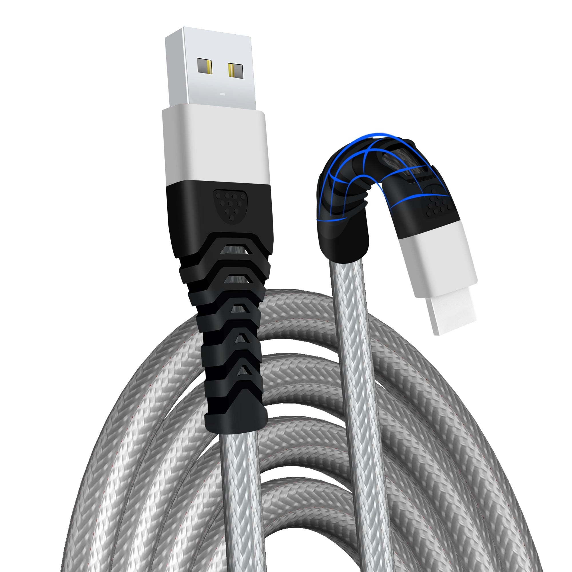 Lightning iPhone Charger Cable, Braided USB Cord for iPhone 13 12 11 Pro XS Max