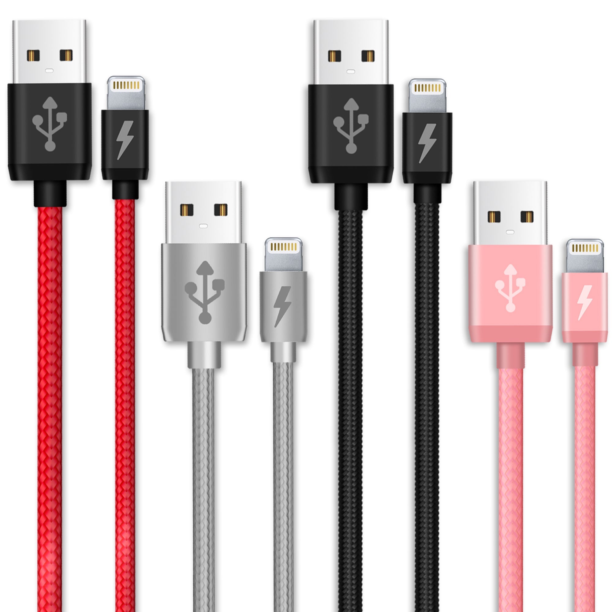 Lightning Cable, 10cm, 1 M, 2M,3M iPhone, iPad, Tab Fast Charger Charging Cord