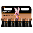 Duracell AA Plus Power Alkaline  Batteries | 8 Pack