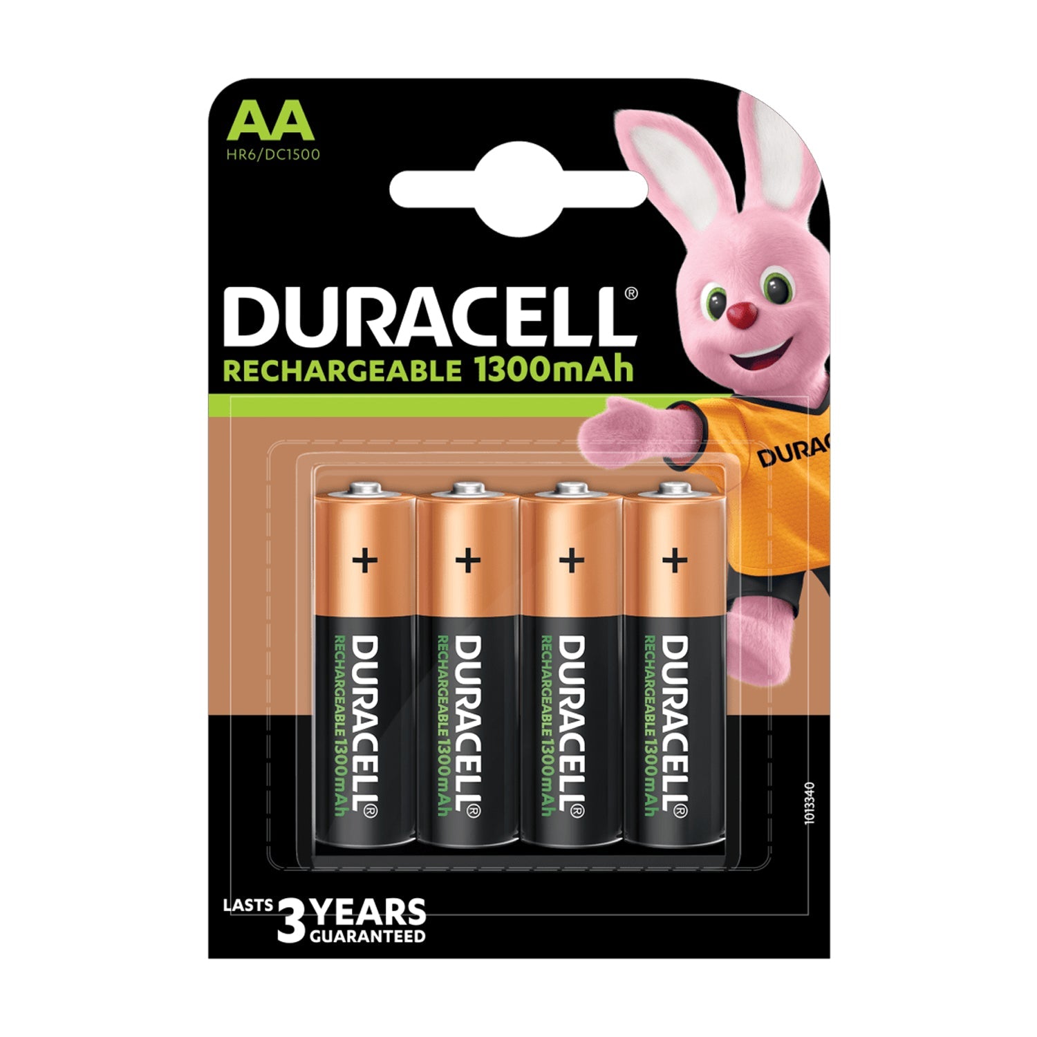 Duracell Rechargeable AA 1300mAh Batteries | 4 Pack