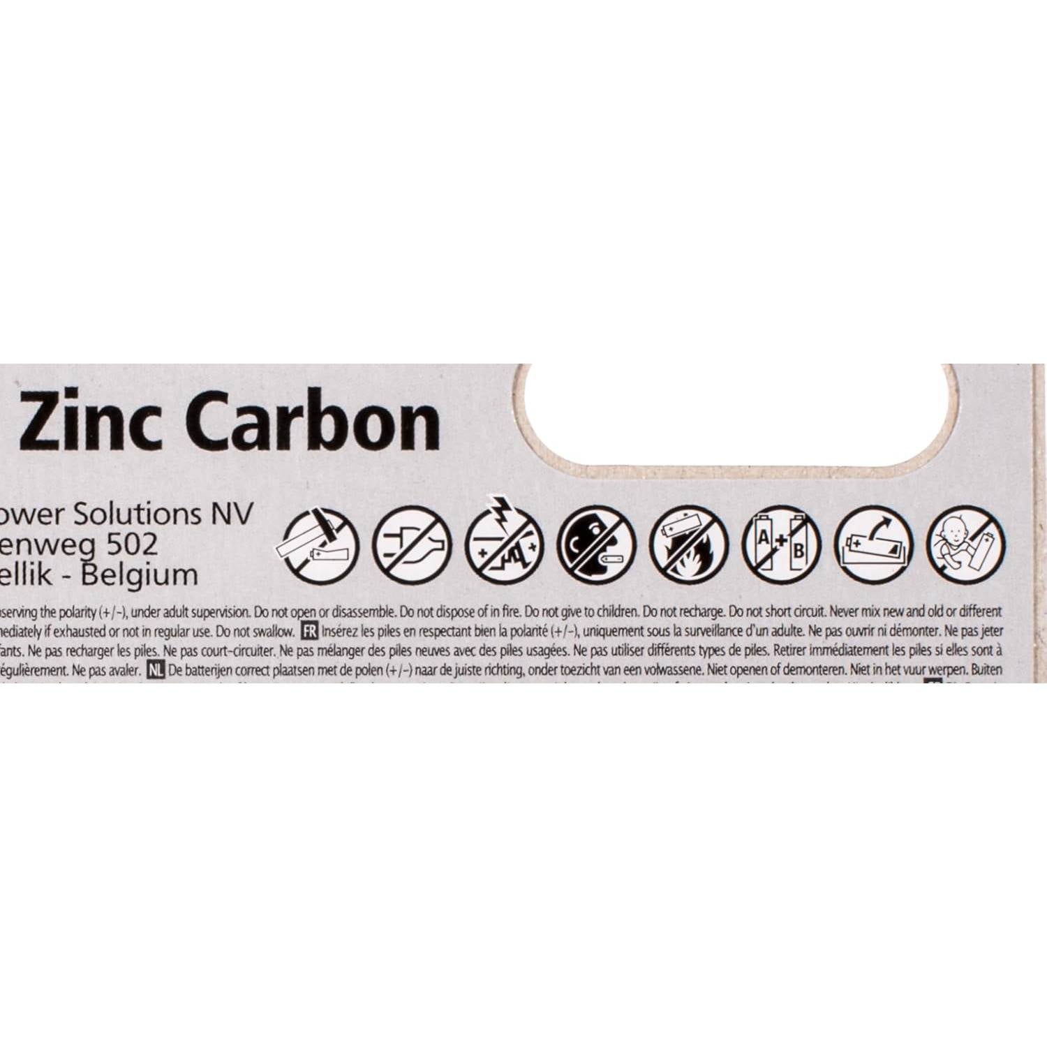40x Panasonic AA Zinc Carbon Batteries LR06 1.5V MN1500 for Remote Controls and More - TradeBay 