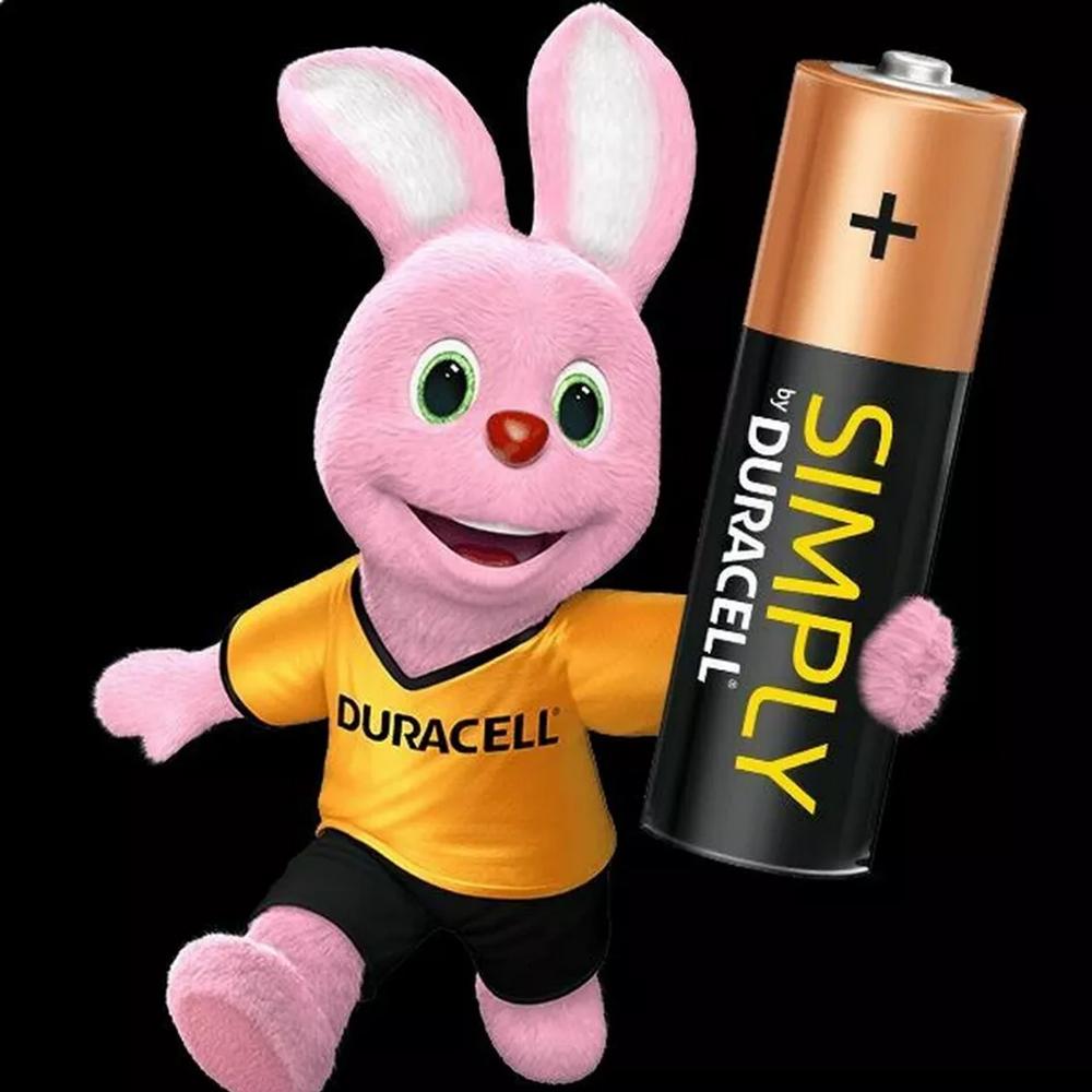 Duracell Simply AA Alkaline Batteries - Pack of 12 MN1500 AA Batteries Long Lasting Power for Remote Controls, Toys & More - Wireless Accessories Devices