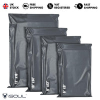 100 Mixed Size Mailing Postage bags Self-Seal Closure Parcel Bags for Posting Clothes, Tempered Proof Envelope, Small to Large Packaging Bags selfseal mailbags mailing  bag