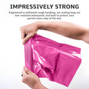 Hot Pink Mailing Bags iSOUL Shipping Poly Postal Self Seal Bags Small Mailing Bags Postage Packaging Bags - TradeBay 