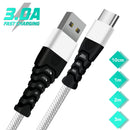 USB C Cable Type C Charger Fast Charging Lead for Samsung Huawei Sony - TradeBay 