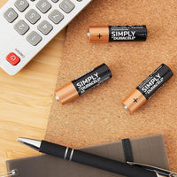 Duracell Simply AA Alkaline Batteries - Pack of 12 MN1500 AA Batteries Long Lasting Power for Remote Controls, Toys & More - Wireless Accessories Devices