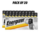 Energizer AA Industrial Battery Alkaline MN1500 LR6 - 1.5V, Leak-Resistant Design Accessories Batteries