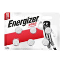 Energizer CR2032 Lithium Coin Batteries for Watches, Torches and Keys - 3V Battery for Small Electronic Devices - Button Battery