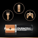 Duracell Plus Power AA Alkaline Batteries, Pack of 4 - Reliable Energy for Your Everyday Devices