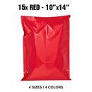 iSOUL Poly Mailing Bags - Mixed 50 Colours in 4 Sizes - Durable, Secure, Tamper-Proof - 50 Pack delivery bags postage bags postbag mailing bag