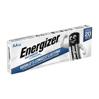 Energizer Ultimate Lithium AA Batteries - Long-Lasting, High-Performance Power Packs Available in Quantities of 10 to 100