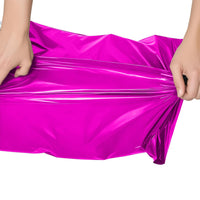 iSOUL Hot Pink Poly Mailing Bags (6" x 9") - Durable Postage and Shipping Envelopes - Available in Packs of 50 to 1000 delivery bags postage bags postbag mailing bag selfseal mailbags