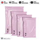 100 Mixed Size Mailing Postage bags Self-Seal Closure Parcel Bags for Posting Clothes, Tempered Proof Envelope, Small to Large Packaging Bags selfseal mailbags mailing  bag