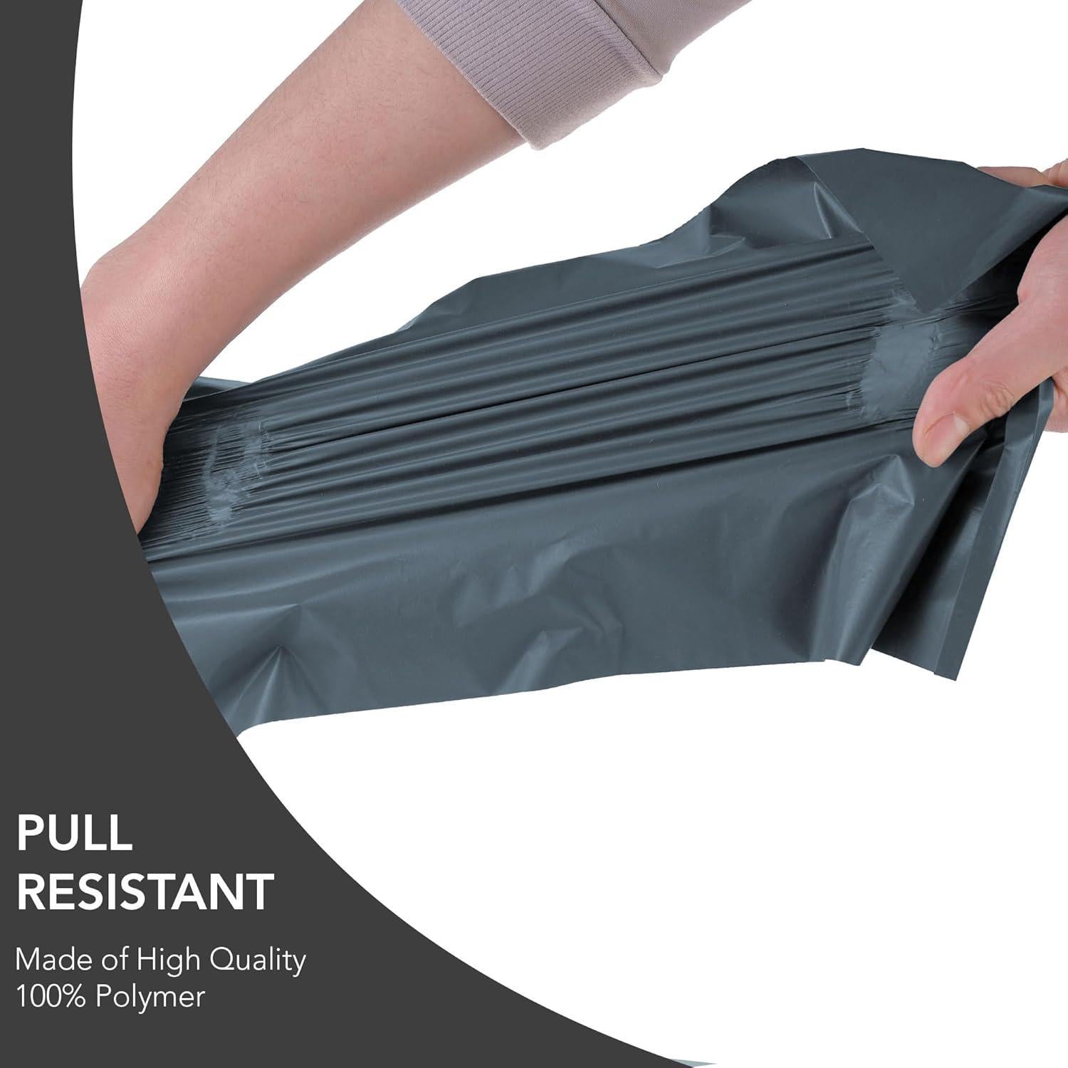 iSOUL 65 Mixed Grey Parcel Bags - 4 Sizes Self Seal Poly Postal Bags for Shipping - TradeBay 